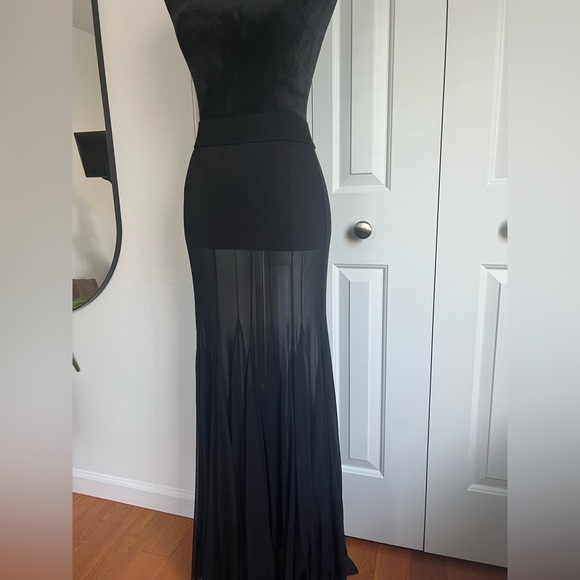 Free people mesh maxi skirt , one size - Picture 3 of 3